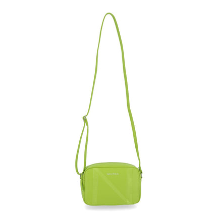 Nautica Women's Candid Camera Adjustable Crossbody, Lime, One Size