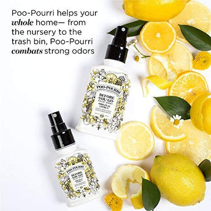 Poo-Pourri Before-You-Go Toilet Spray, Original Citrus, Travel Size 10 mL - Lemon, Bergamot and Lemongrass, 0.34 Fl Oz (Pack of 1)