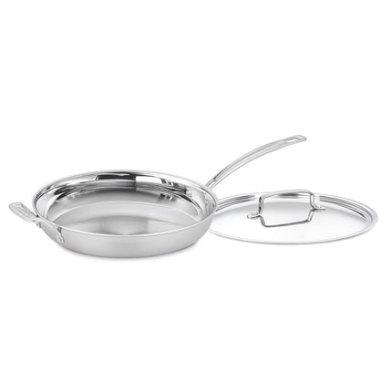 CUISINART MCP22-30HCN Multi Triply Skillet with He