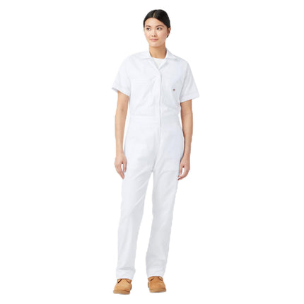Dickies mens W Ss Flex Coverall, White, 2X