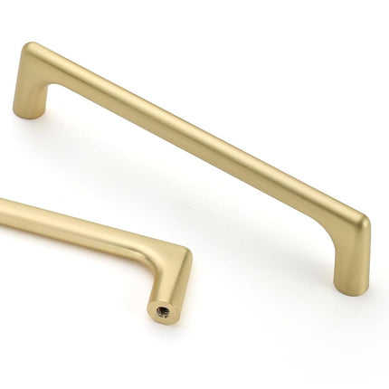 Asidrama 10 Pack 5 Inch(128mm) Brushed Gold Cabine