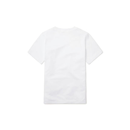 Speedo Boys UV Swim Shirt Short Sleeve Rash Guard Tee - White, X-Small