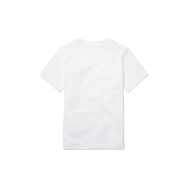 Speedo Boys UV Swim Shirt Short Sleeve Rash Guard Tee - White, Medium