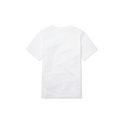 Speedo Boys UV Swim Shirt Short Sleeve Rash Guard Tee - White, X-Large