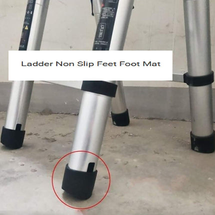 Replacement Telescoping Ladder Feet/Step Ladder Foot Mat/Shoe Kit(2Pcs)64mm