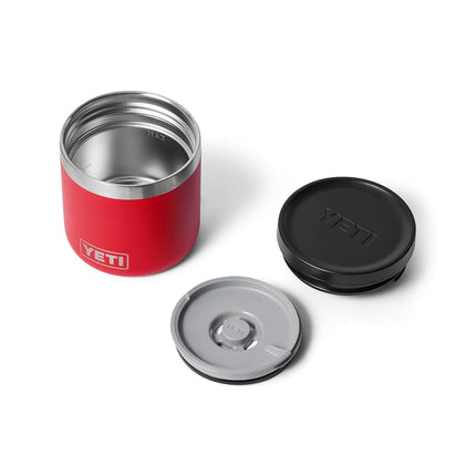 YETI Rambler 8 oz Food Jar, Vacuum Insulated, Stainless Steel, with Airtight Lid, Rescue Red
