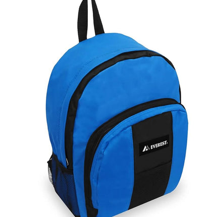 Everest Luggage Backpack with Front and Side Pocke