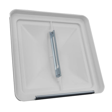 DNA MOTORING ZTL-Y-0268 White RV Roof Vent Lid Polypropylene Vent Cover Replacement for 14" x 14" RV Vents (3 Pack)
