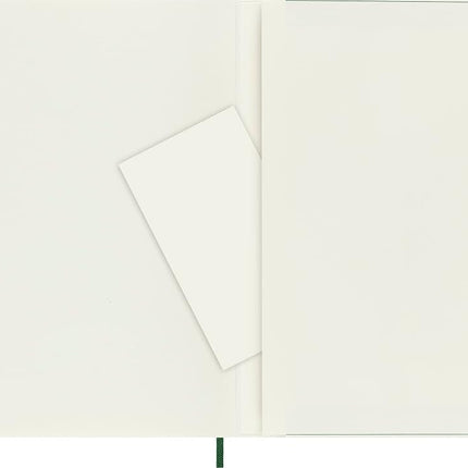 Moleskine Classic Notebook, Notebook With Squared Pages, Soft Cover and Elastic Closure, Myrtle Green, XL, 19 x 25 cm, 192 Pages