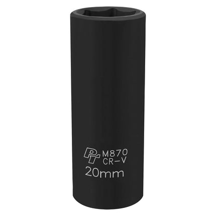 Performance Tool M870 1/2" Drive 6pt Impact Socket