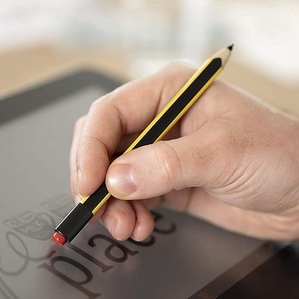 STAEDTLER 180J 22-1 Noris Digital Jumbo EMR Stylus with Soft Digital Eraser - For Digital Writing, Drawing and Erasing on EMR Equipped Displays (Please check the compatibility list before purchase)