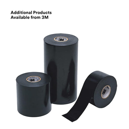 3M Scotchrap All-Weather Corrosion Protection Tape, 50, unprinted, black, 10 mil (0.25 mm), 2 in x 100 ft (50 mm x 30.5 m)