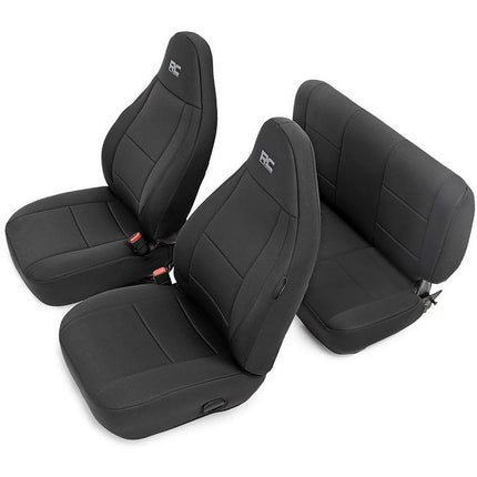 Rough Country Neoprene Seat Covers for 1997-2002 J