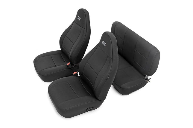 Rough Country Neoprene Seat Covers for 1997-2002 J