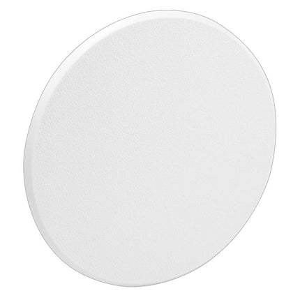 Prime-Line U 9265 Vinyl Circular Wall Protector with Self-Adhesive Backing, 7-in. Diameter, White (Single Pack)