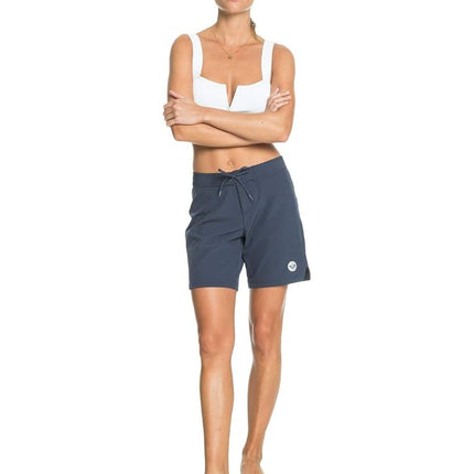 ROXY Women's To Dye 7" Boardshort Board Shorts, Mood Indigo 211, M UK