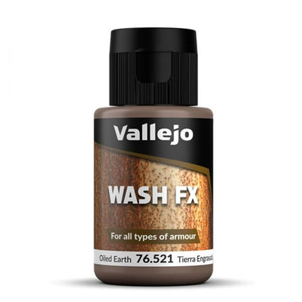 Vallejo Model Color 35 ml Wash Paints - Oiled Eart