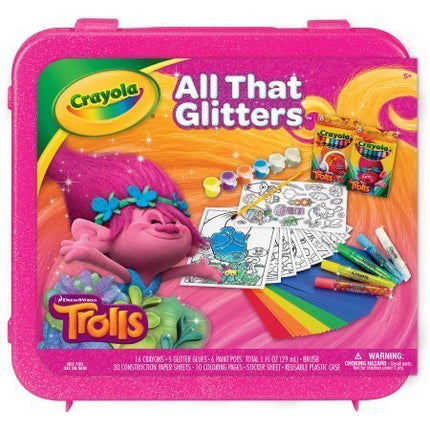 Crayola Dreamworks Trolls All That Glitters Coloring Kit