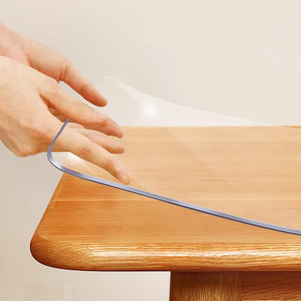 Thick 18x48 Inches Clear Table Cover Protector PVC