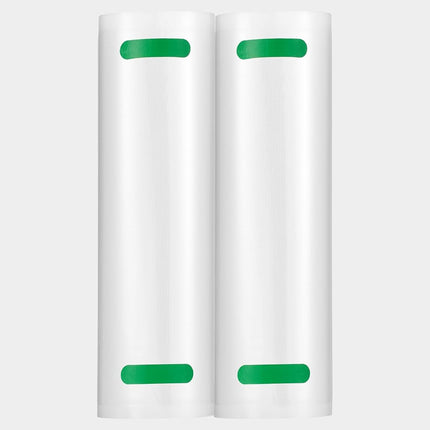 VEVOR Vacuum Sealer Bags, 2 Rolls 11 In x 50 Ft, Non-BPA Food Grade Seal A Meal Bags, Customizable Freezer-friendly Vac Sealing Bag for Food Saver, Food Storage Vacuum Bags for Meal Prep or Sous Vide