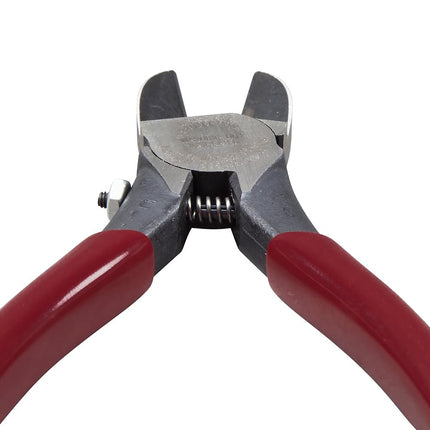 Klein Tools D227-7C Pliers, Adjustable Diagonal Cutting Pliers with Sping Loaded Flush Cutting Knives, Special Use Plastic Cutters