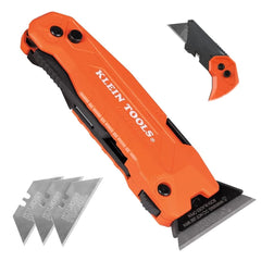 Klein Tools 44306 FLICKBLADE 2-in-1 Folding Utilit