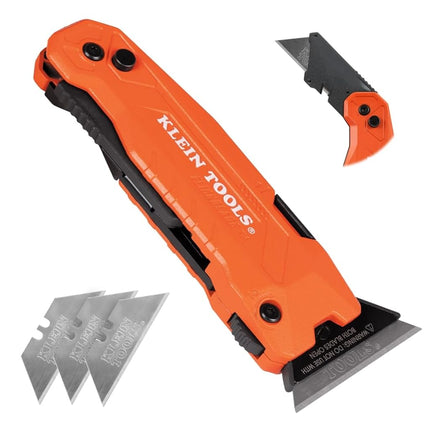 Klein Tools 44306 FLICKBLADE 2-in-1 Folding Utilit