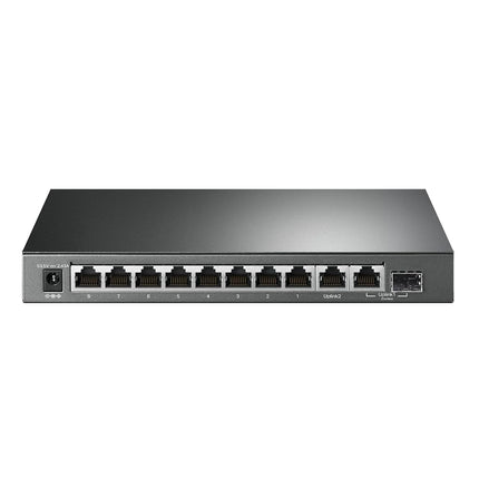 TP-Link TL-SG1210MP, 8 Port Gigabit PoE Switch, 8 PoE+ Ports @123W, w/ 2 Uplink Gigabit Ports + 1 Combo SFP Slot, Plug & Play, Extend, Priority & Isolation Mode,