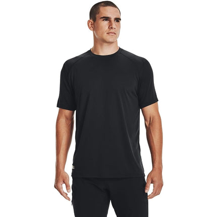 Camiseta táctica Tech de Under Armour para hombre, negro (001)/transparente, talla XS