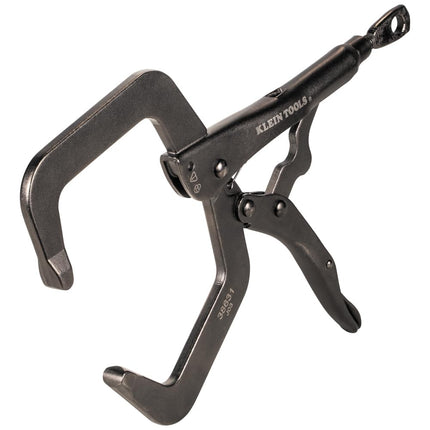 Klein Tools 38631 C-Clamp Locking Pliers with Stan