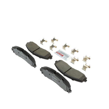 Bosch BC1691 QuietCast Brake Pads - Front, Alloy Steel - Brake Pads