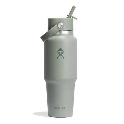 Hydro Flask – Wide Flex Straw Travel Bottle 946 ml (32 oz), Agave