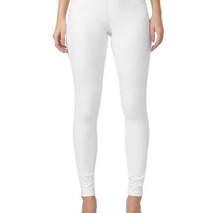 HUE Women's Essential Denim Leggings Hosiery, Whit
