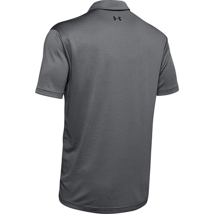 Under Armour Tech Men's Polo Shirt,Graphite/Black,4X-Large