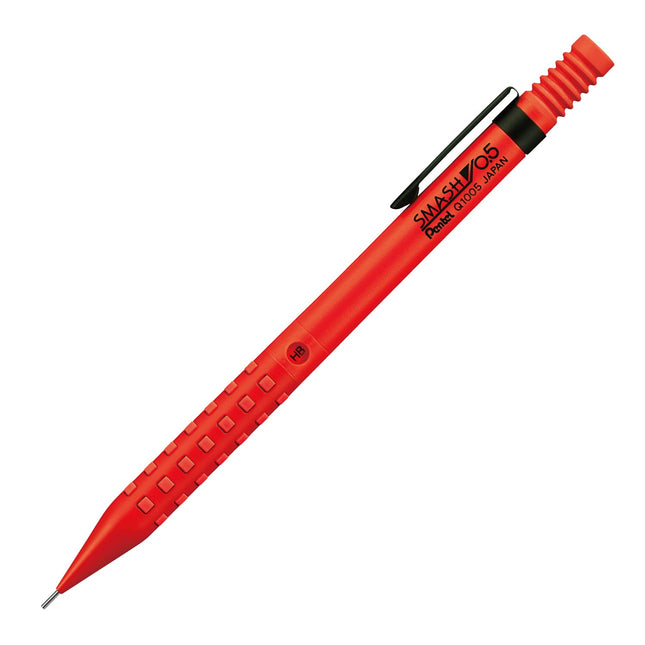 Pentel Q1005-B Smash Mechanical Pencil, 0.5 mm, Re