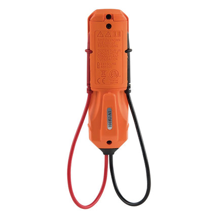 Klein Tools ET40VP kit de comprobador de voltaje, comprobador de receptáculos GFCI, comprobador de voltaje CA/CC, detecta problemas comunes de cableado eléctrico