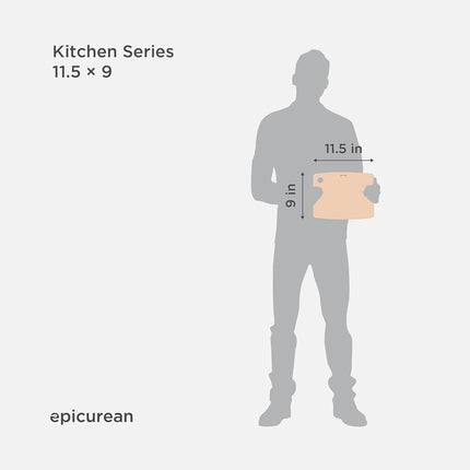 Epicurean Kitchen Series Cutting Board, Natural, 29 x 23 x 0.6 cm