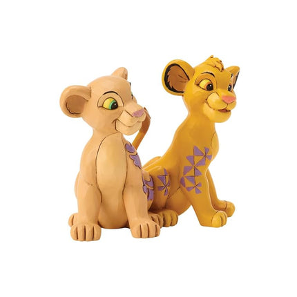 Disney Traditions Simba and Nala Heart Tails Figurine