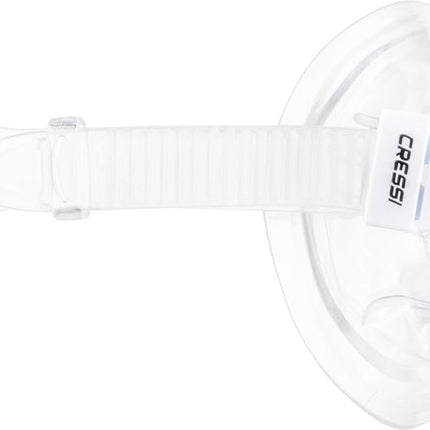 Cressi Perla Jr Snorkelling & Apnea Maske, Transparent/Rosa, Einheitsgröße, Junior Unisex