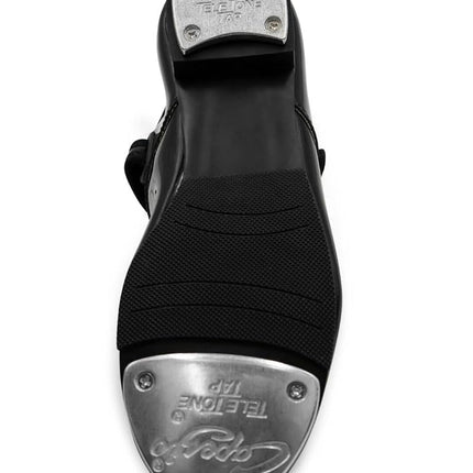 Capezio Mary Jane Tap Shoe - Child, Black Patent, 7.5 M