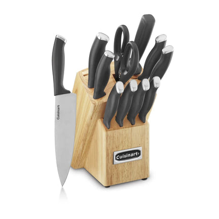 Cuisinart C77SSN-12P Color Pro Collection 12 Piece Knife Block Set, Navy