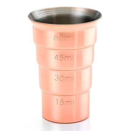 Barfly M37109CP Drink Jigger, 2 oz, Copper w/Out Handle