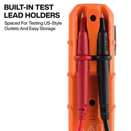 Voltage Tester, AC Voltage and DC Voltage Tester, No Batteries Needed Klein Tools ET45