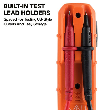 Voltage Tester, AC Voltage and DC Voltage Tester, No Batteries Needed Klein Tools ET45