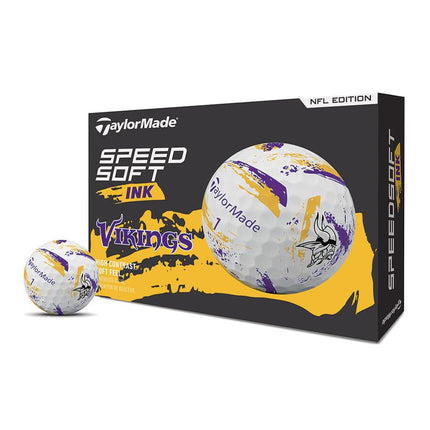TaylorMade Golf Speed Soft Ink NFL Minnesota Vikin