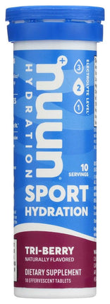 nuun Hydration Tri-Berry Electrolyte Enhanced Drin