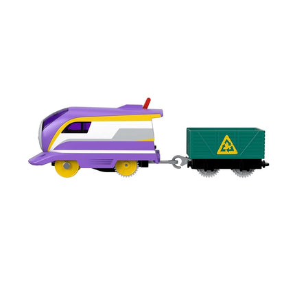 Thomas & Friends Fisher-Price Kana Motorized Toy Train, Battery-Powered Engine with Cargo for Preschool Kids Ages 3 and Up, HDY69