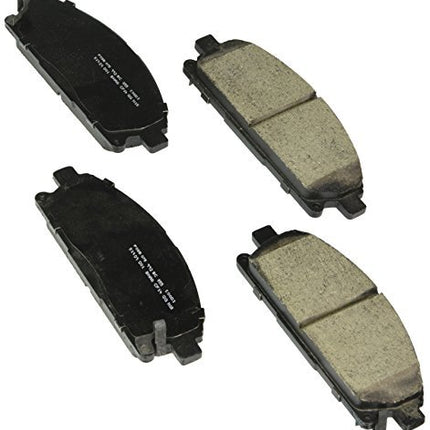 BOSCH BC855 QuietCast Premium Ceramic Disc Brake Pad Set - Compatible with Select Acura MDX; Infiniti Q45, QX4; Nissan Pathfinder, Quest; FRONT