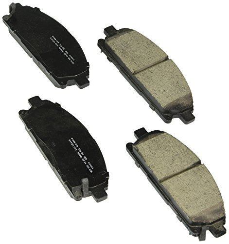 BOSCH BC855 QuietCast Premium Ceramic Disc Brake Pad Set - Compatible with Select Acura MDX; Infiniti Q45, QX4; Nissan Pathfinder, Quest; FRONT