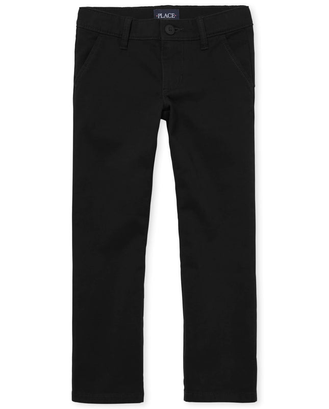 The Children's Place Big Girls' Uniform Pants, Bla